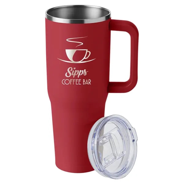 Harriton 40 oz Vacuum Insulated Stainless Steel Travel Tu...
