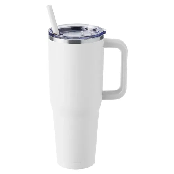 Harriton 40 oz Vacuum Insulated Stainless Steel Travel Tu...