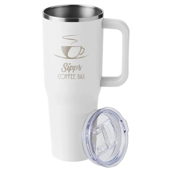 Harriton 40 oz Vacuum Insulated Stainless Steel Travel Tu...