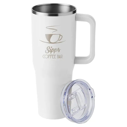 Harriton 40 oz Vacuum Insulated Stainless Steel Travel Tu...
