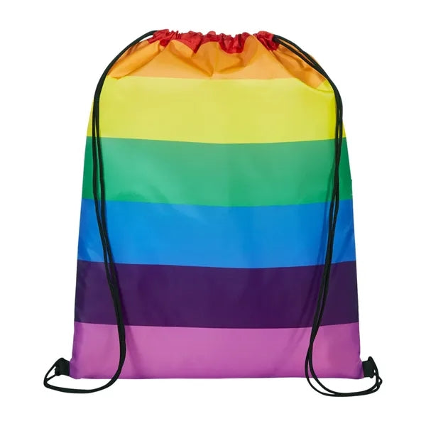 Rainbow Pride Drawstring Bag