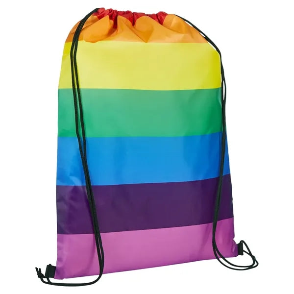 Rainbow Pride Drawstring Bag