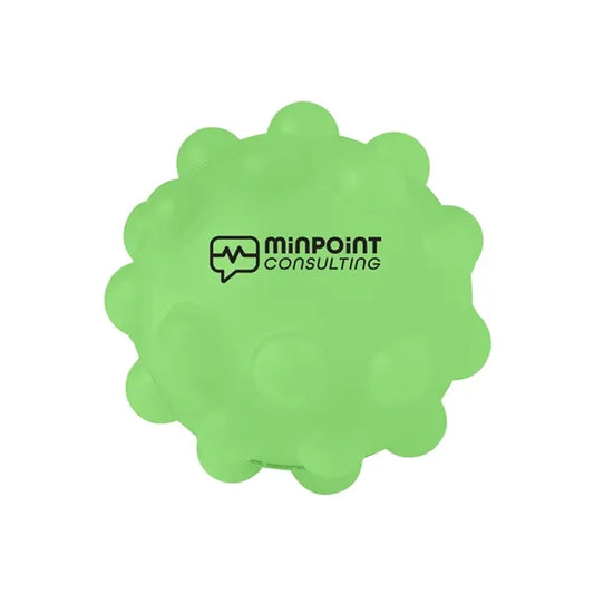Glow in the Dark Push Pop Bubble Ball Fidget S...