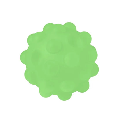 Glow in the Dark Push Pop Bubble Ball Fidget S...
