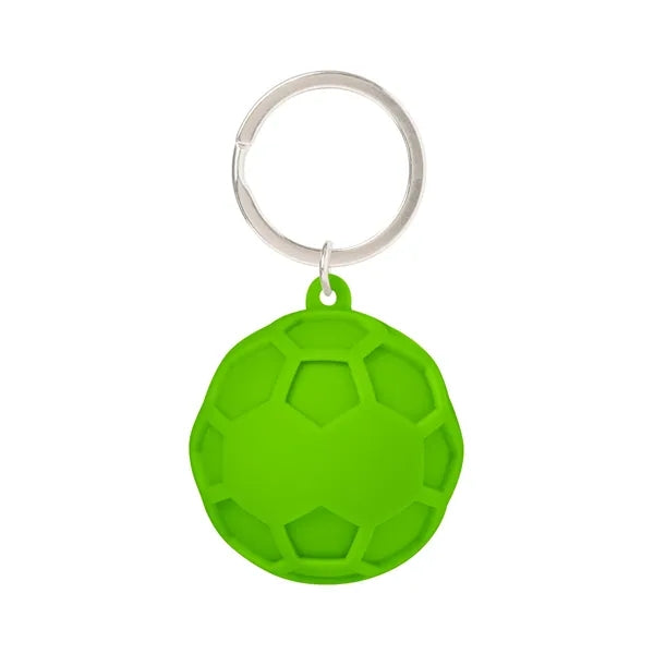 Silicone Squish Ball Keychain