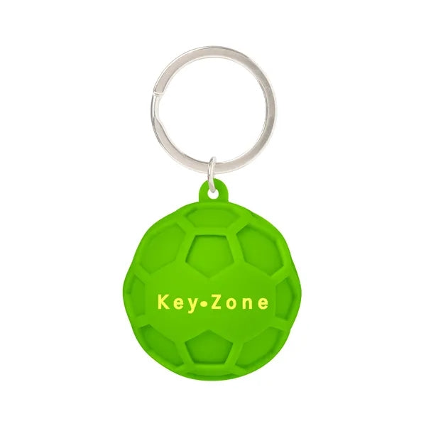 Silicone Squish Ball Keychain
