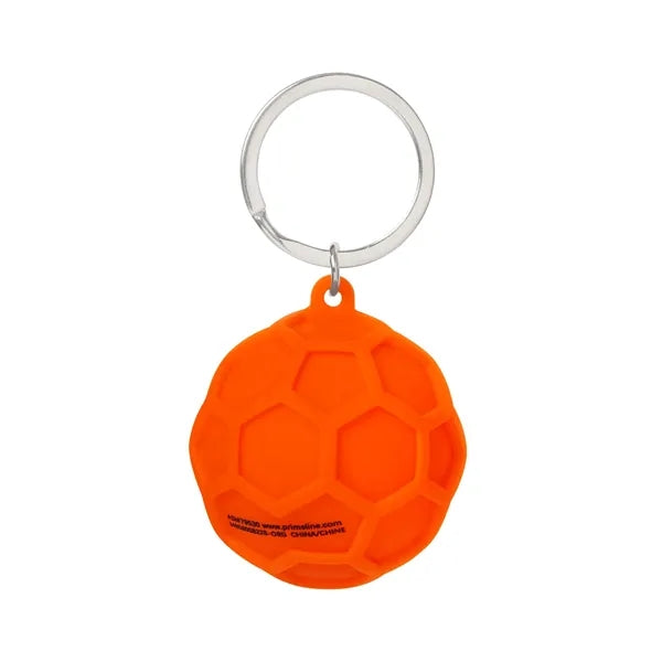 Silicone Squish Ball Keychain