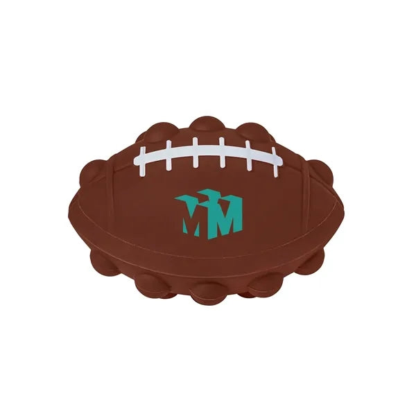 Football Shape Push Pop Fidget Sensory Toy