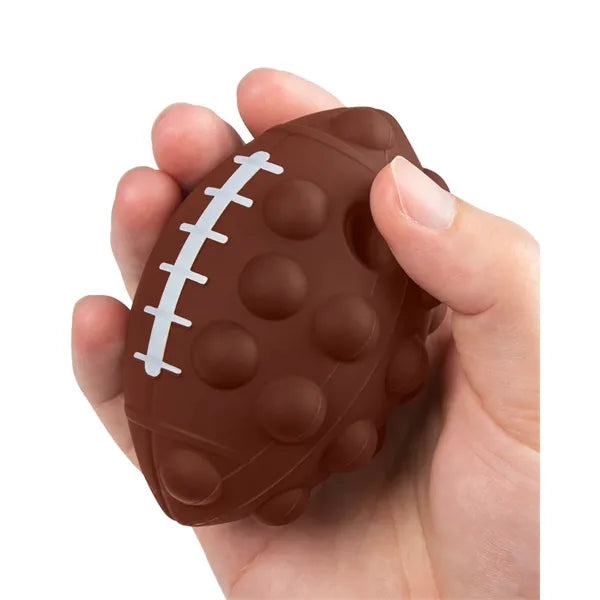 Football Shape Push Pop Fidget Sensory Toy