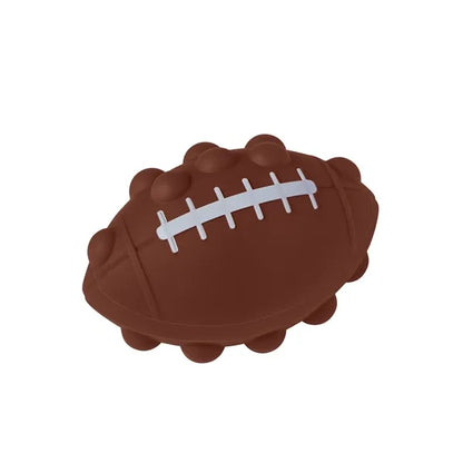 Football Shape Push Pop Fidget Sensory Toy