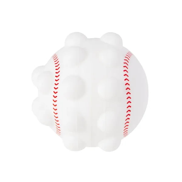 Baseball Shape Push Pop Fidget Sensory Toy