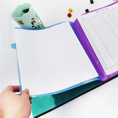 Multi-Layer A4 Rainbow Classification Page Accordion Folder