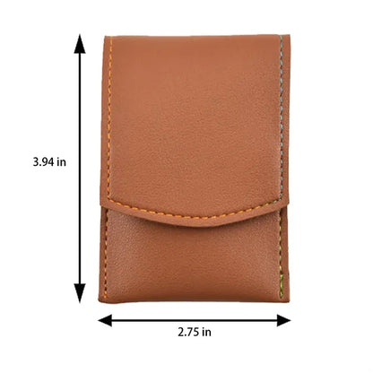 Nail Clipper 4-Piece Set With PU Leather Folding Case