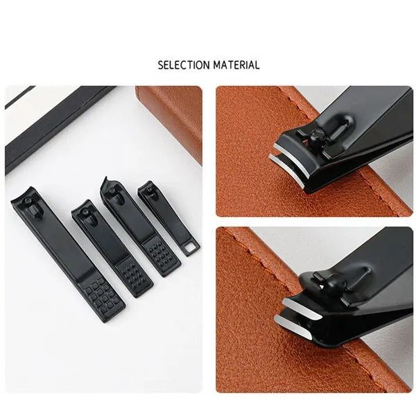 Manicure Nail Clippers 26-Piece Set With Travel Case