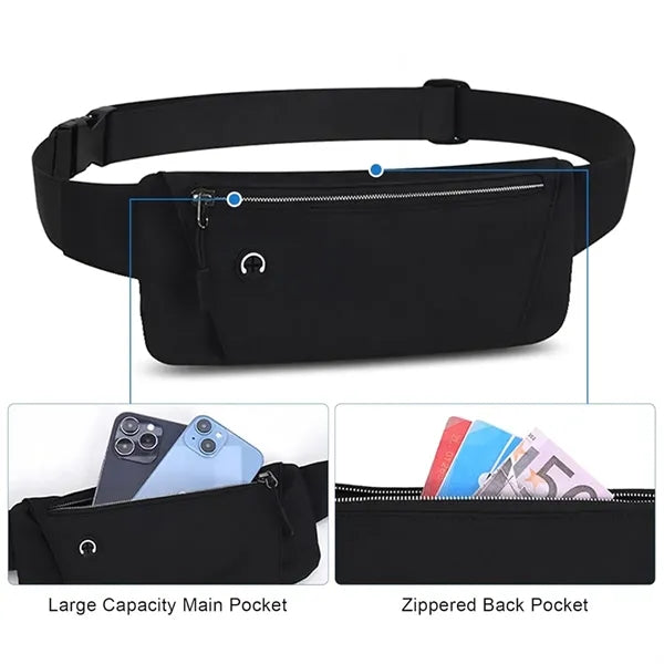 Adjustable Sports Running Waist Bag for Men & Women.