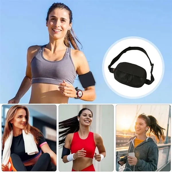 Outdoor Fitness Waist Bag, Running & Travel Belt .