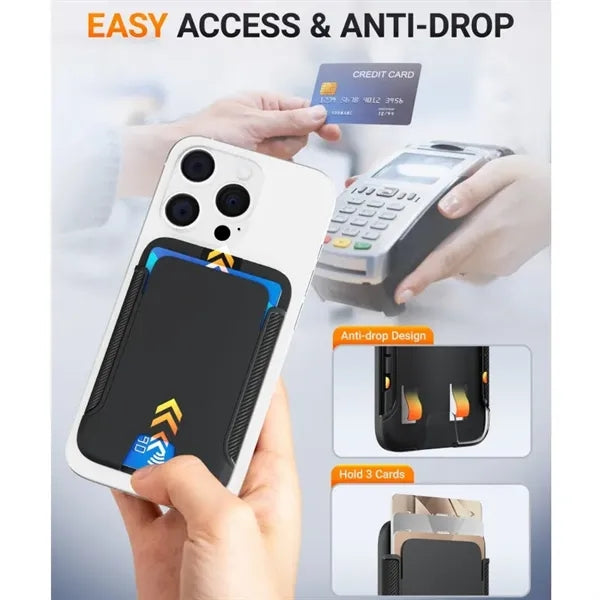 Magnetic Phone Wallet Compatible with Magsafe