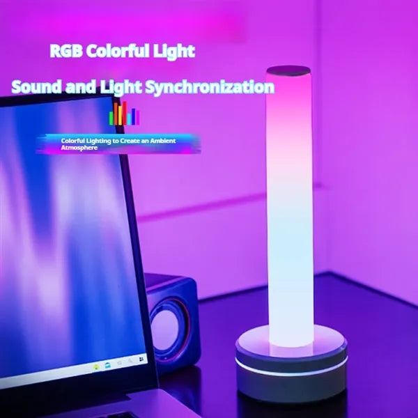 Smart music sync color-changing room party light table lamp