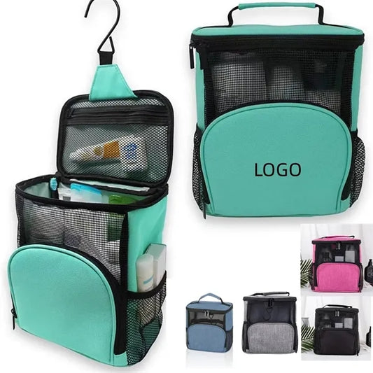 Hanging Mesh Shower Bag with Hook