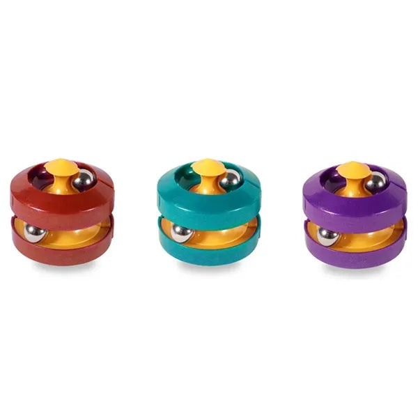 Kids adults stress relief gifts top spinning orbit ball toy