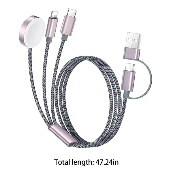 Vacation camping travel phone 3 in 2 multi charging cable