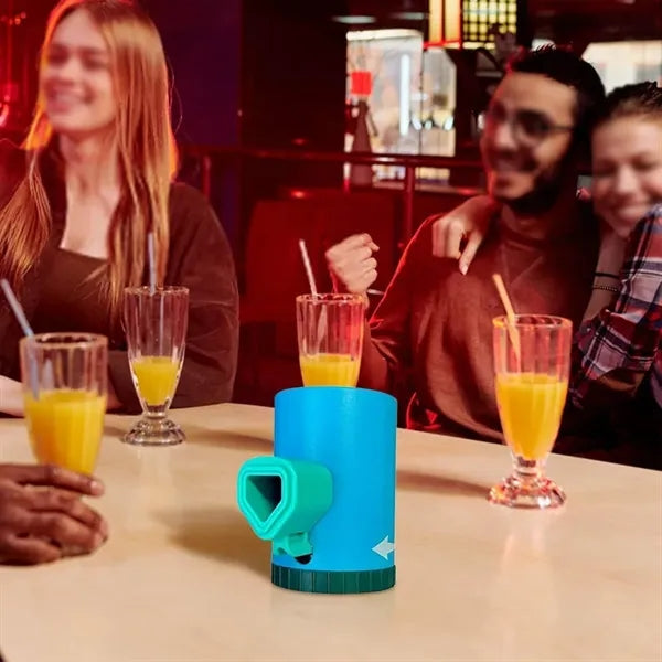 BBQ bachelor party college game random beer shotgun spinner