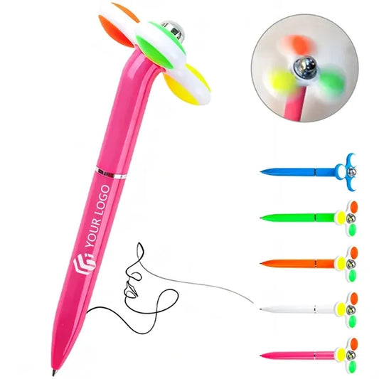 School office gifts stress relief spinner fidget toy pen