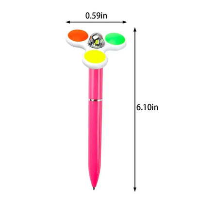 School office gifts stress relief spinner fidget toy pen