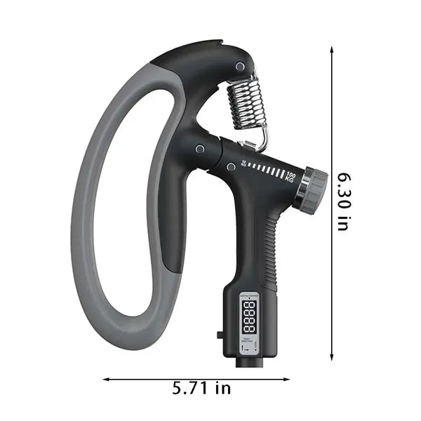 Fitness equipment adjustable counting grip strength trainer