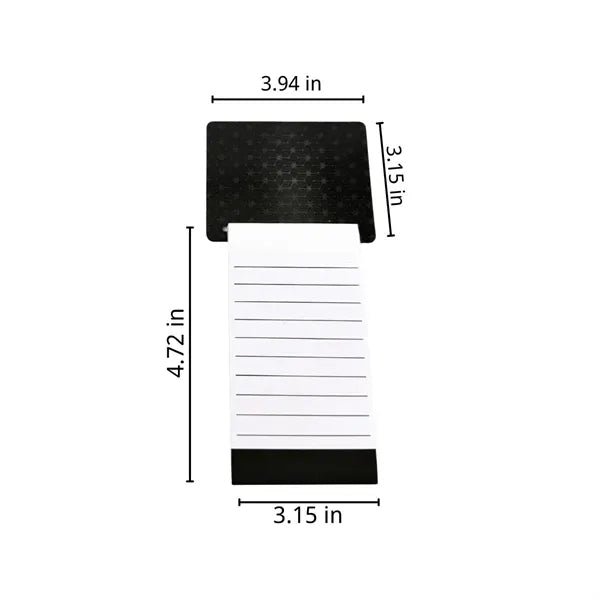 Portable Custom Printed Grocery List Magnetic Notepads