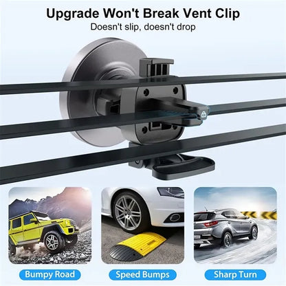 15W Smart Magnetic Wireless Car Charger for iPhone
