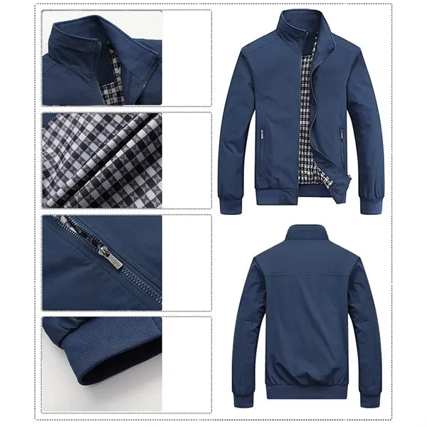 Outdoor lightweight windbreaker men's sports shell jacket