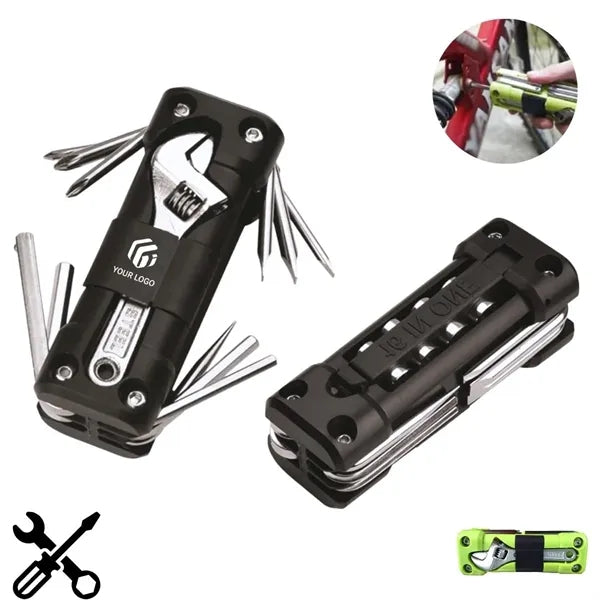 16-in-1 Durable Multi-Function Bicycle Repair Tool Kit
