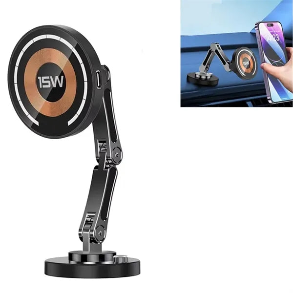 15W Magsafe Magnetic Wireless Car Charger