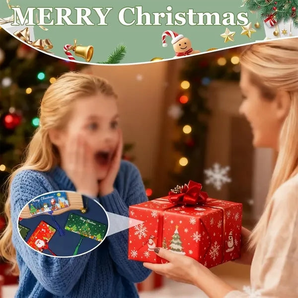 Custom holiday card holder christmas money envelope for cash