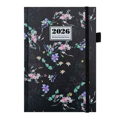 2026 Full Printing A5 PU Planner Journals with Pen Loop