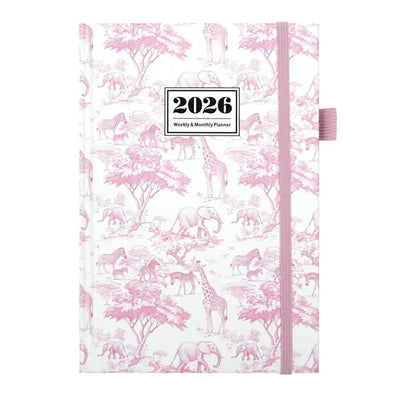 2026 Full Printing A5 PU Planner Journals with Pen Loop