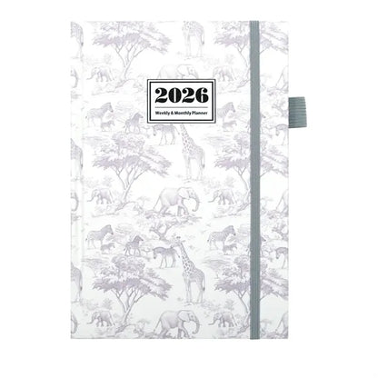 2026 Full Printing A5 PU Planner Journals with Pen Loop