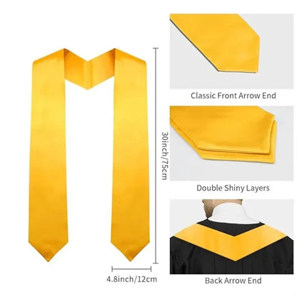 Blank Honor Graduation Sash Unisex Adult