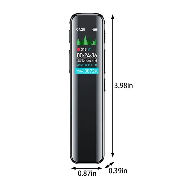Lectures meetings classes interview digital voice recorder