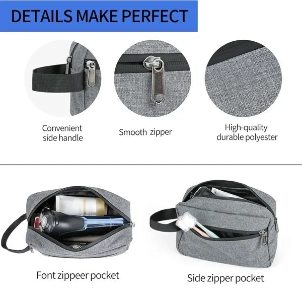Travel portable waterproof hanging organizer toiletry bag