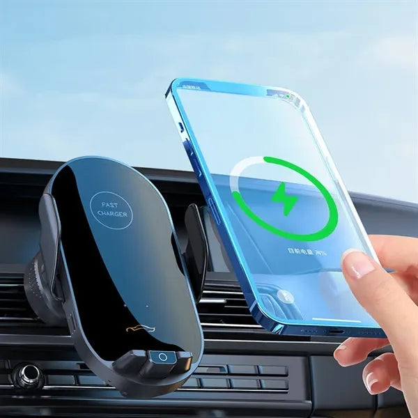 15W Auto Clamping Wireless Car Charger