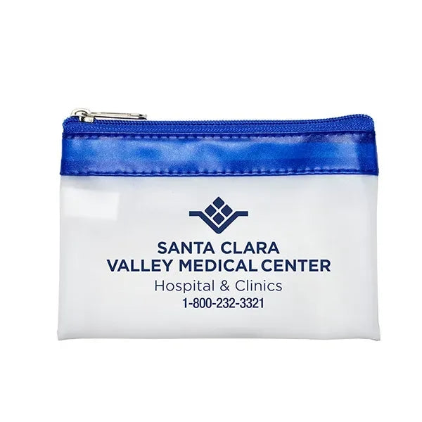 7 Piece First Aid Kit in Colorful Zipper Vinyl Pouch