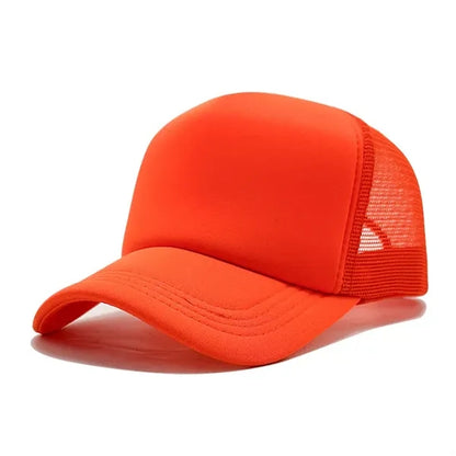 Baseball Cap Breathable Mesh Snapback Hat