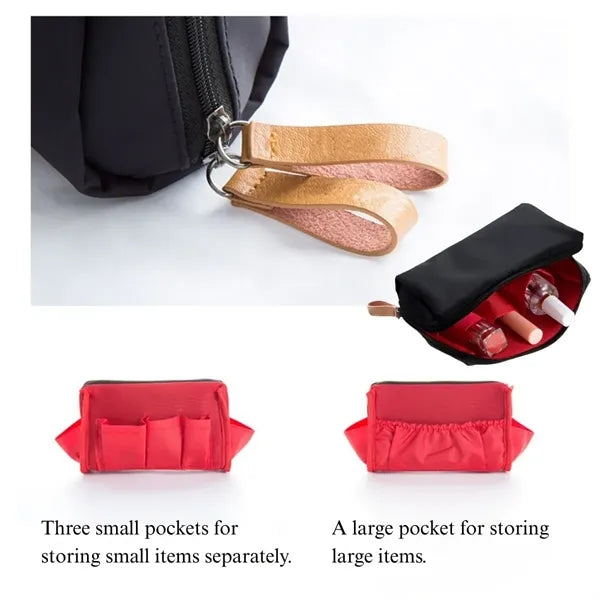 Travel portable waterproof storage makeup cosmetic bag