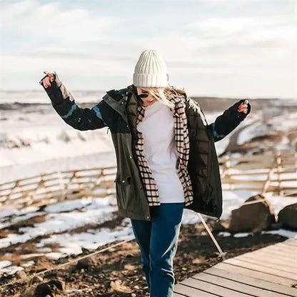 Fleece Lined Beanie Knit Chunky Winter Hats