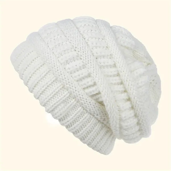 Slouchy Warm Knit Beanie Winter Hats for Women
