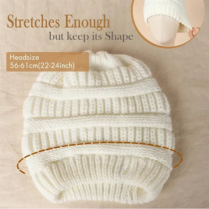 Slouchy Warm Knit Beanie Winter Hats for Women