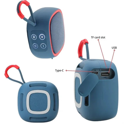 Indoor outdoor portable small wireless bluetooth speaker