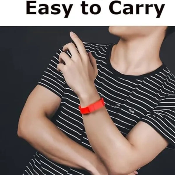 Portable customised silicone wristband USB flash drive